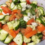 Simple Cucumber & Tomato Salad
