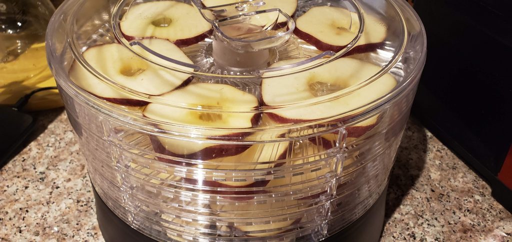 Dehydrating Apples